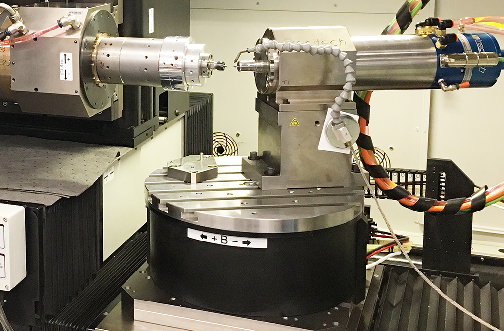 Image of Precitech's HydroRound II Rotary B-axis